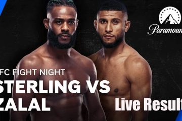 Excitement Builds for UFC Vegas 116: Sterling vs. Zalal Showdown