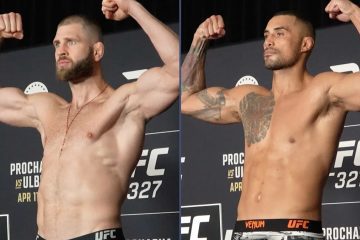 UFC 327: Prochazka and Ulberg Eye Vacant Light Heavyweight Title