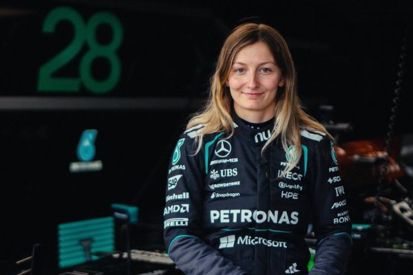 Doriane Pin's Mercedes Test Marks Milestone in Formula 1 Journey