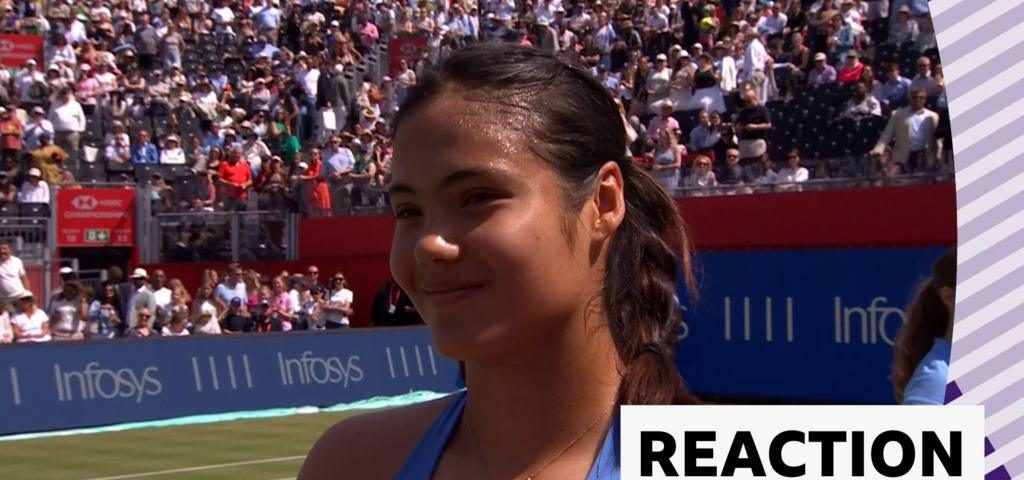 Emma Raducanu Advances in Queen’s, Fans Buzz About Grand Slam Hopes