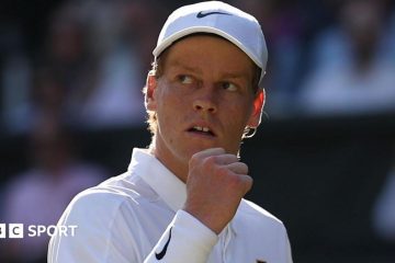 Sinner Aims for Grand Slam Glory at Wimbledon Post-Paris Setback