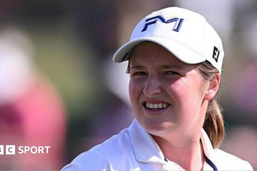 Lottie Woad Leads Evian Championship Amid Fan Excitement