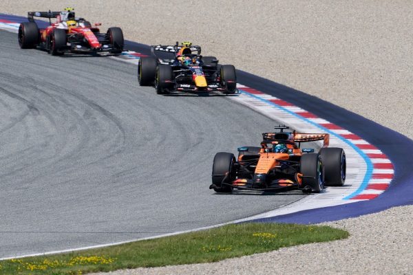 Stunning Drone Shots Highlight Formula 1's Austrian GP Action