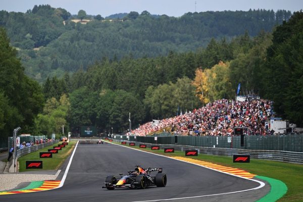 Verstappen Sets Early Pace at Belgian GP Formula 1 Practice