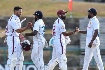 West Indies vs Sri Lanka 2nd Test Match Ends in Draw